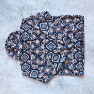 Vintage 90s Aunty/Mom Fleece Pullover Sweater UNISEX